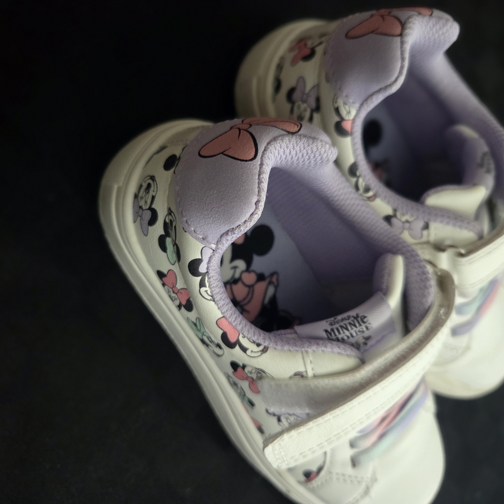 Disney Minnie Mouse Kids Shoes - White and Purple